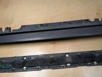 *14-18 OEM BMW F15 X5 Right Passenger Side Skirt Rocker Panel Molding w/ Bracket