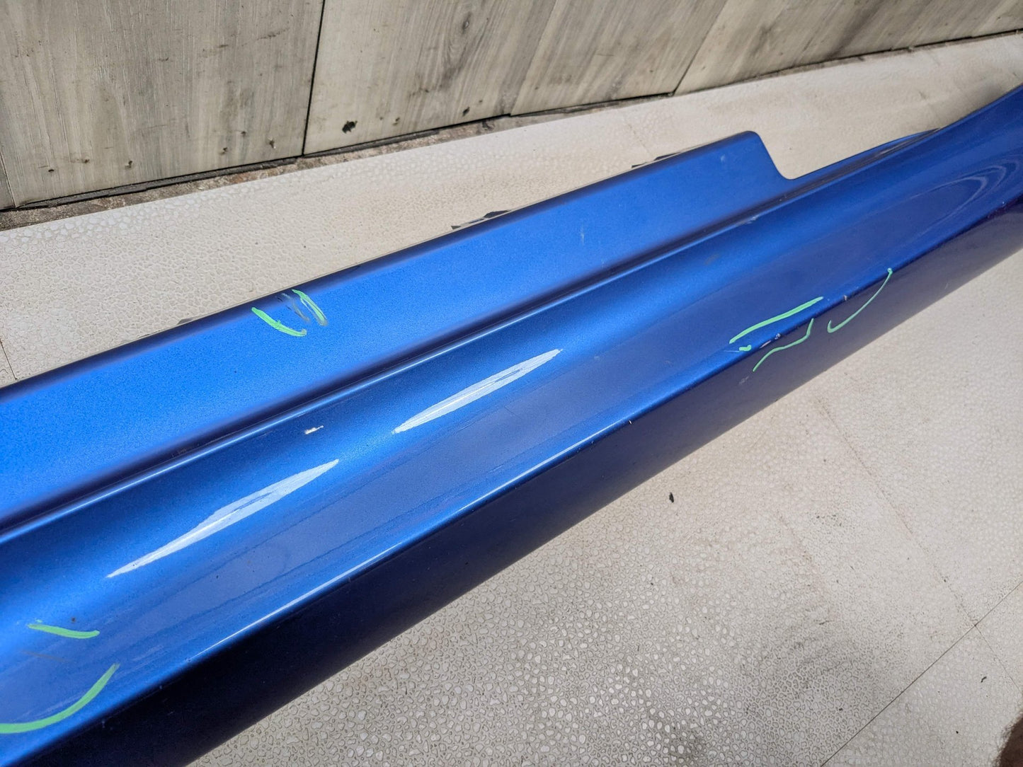 14-20 OEM BMW F22 F23 M235 M240 Left Driver Side Skirt Rocker Panel M SPORT Blue