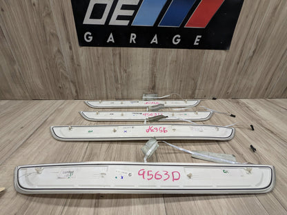 16-19 OEM BMW G11 G12 OEM Door Sills M Trim Illuminated Entry Panels Kit SET*