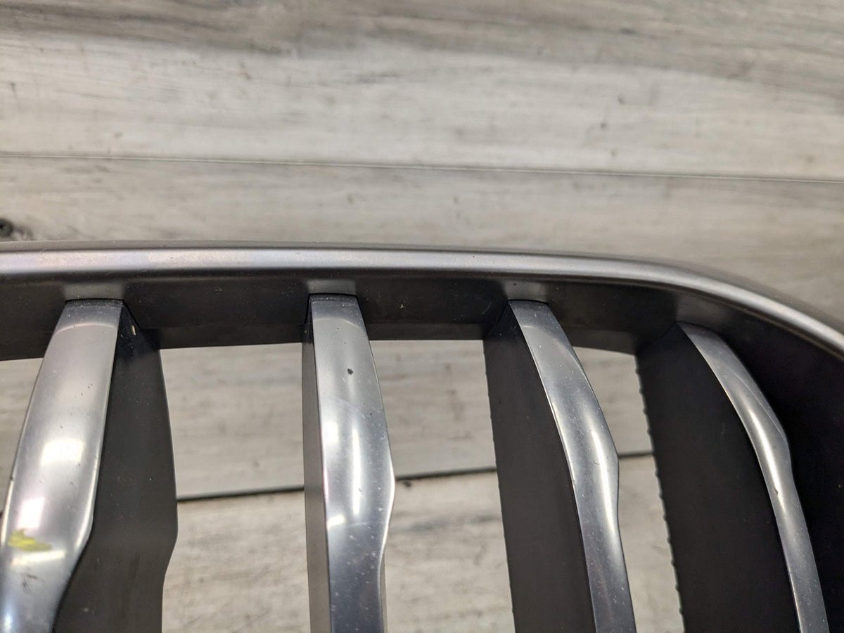 OEM BMW G01 G02 X3 X4 M40 Front Left Driver Upper Bumper Kidney Grill Chrome