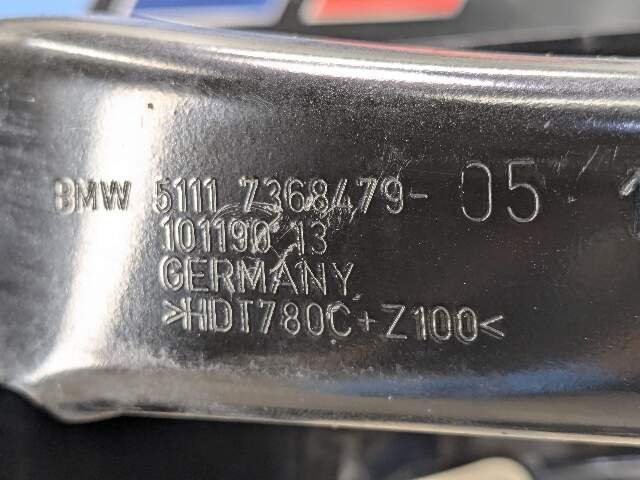 16-24 OEM BMW G12 G30 F90 M5 M8 Left Bumper Radiator Support Crash Reinforcement