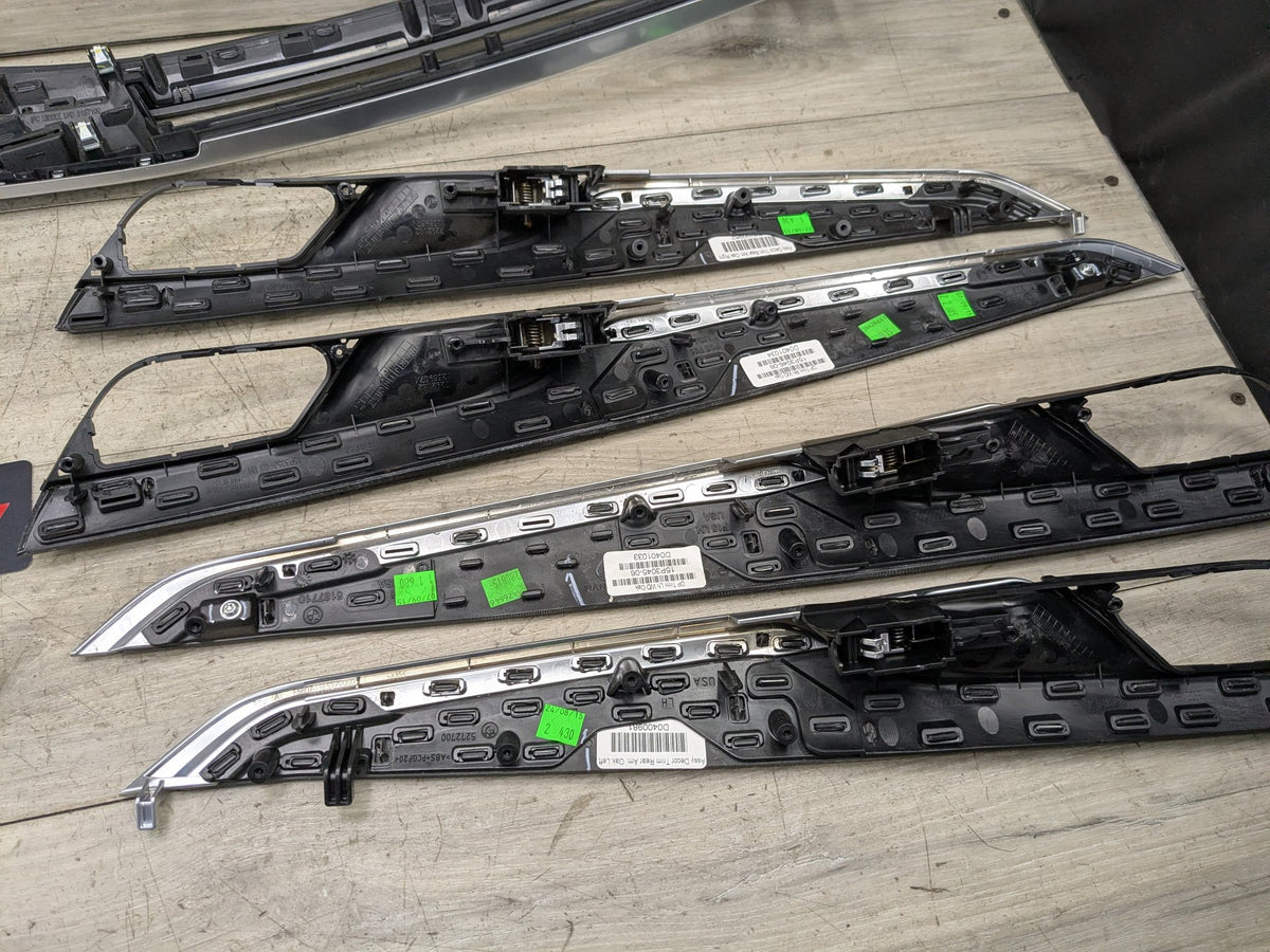 2016 BMW X6 F16 - Front Rear Left Right Interior Trim SET PN: 9284856