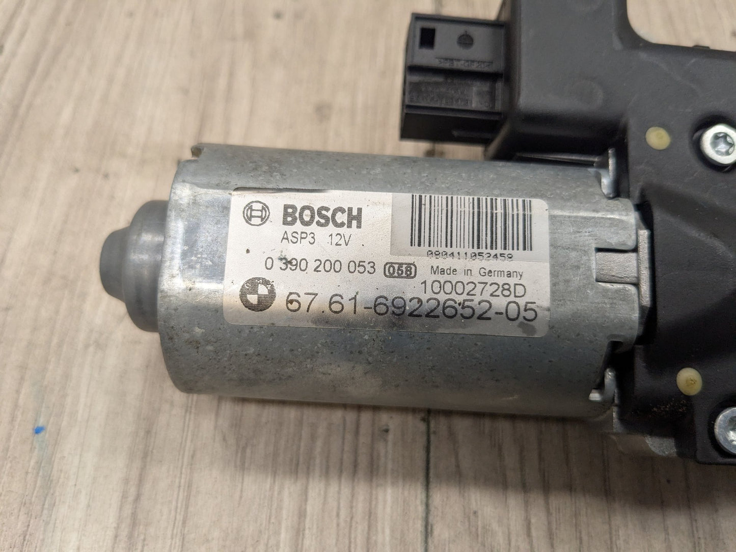OEM BMW E53 E70 E83 X3 X5 Upper Sunroof Moon Roof Motor Unit