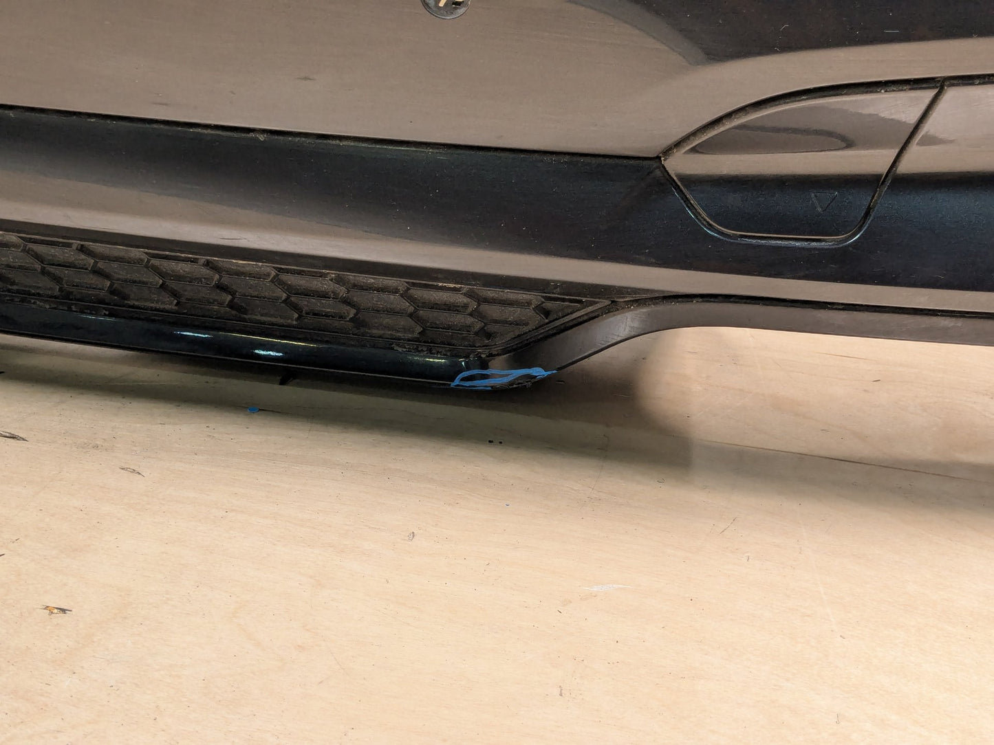 *18-21 OEM BMW F97 G01 X3 X3M M SPORT Rear Bumper Cover w/ Diffuser Gray A90 SOPHISTOGRAU BRILLANTEFFEKT METALLI (A90)