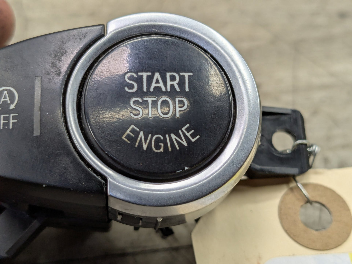 14-19 OEM BMW F15 F16 F85 F86 X5 Engine Ignition Auto Start Stop Switch Button