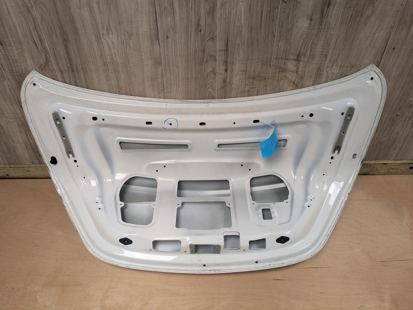 OEM MERCEDES W205 C300 C400 C43 C63 Rear Trunk Lid Panel Deck Shell White 149 149 (Polar white- Standard finish)