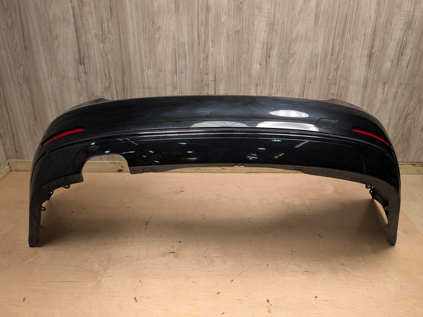 *14-17 OEM BMW F32 F33 428 430 Rear Bumper Cover Panel Black 475 BLACK SAPPHIRE METALLIC (475)