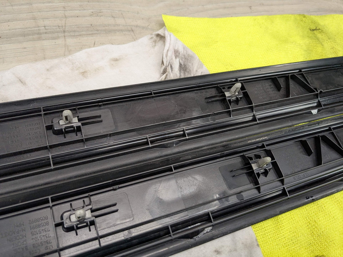 14-20 OEM BMW F22 F23 M240 Door Sill Entrance Molding Scuff Plate Trim SET