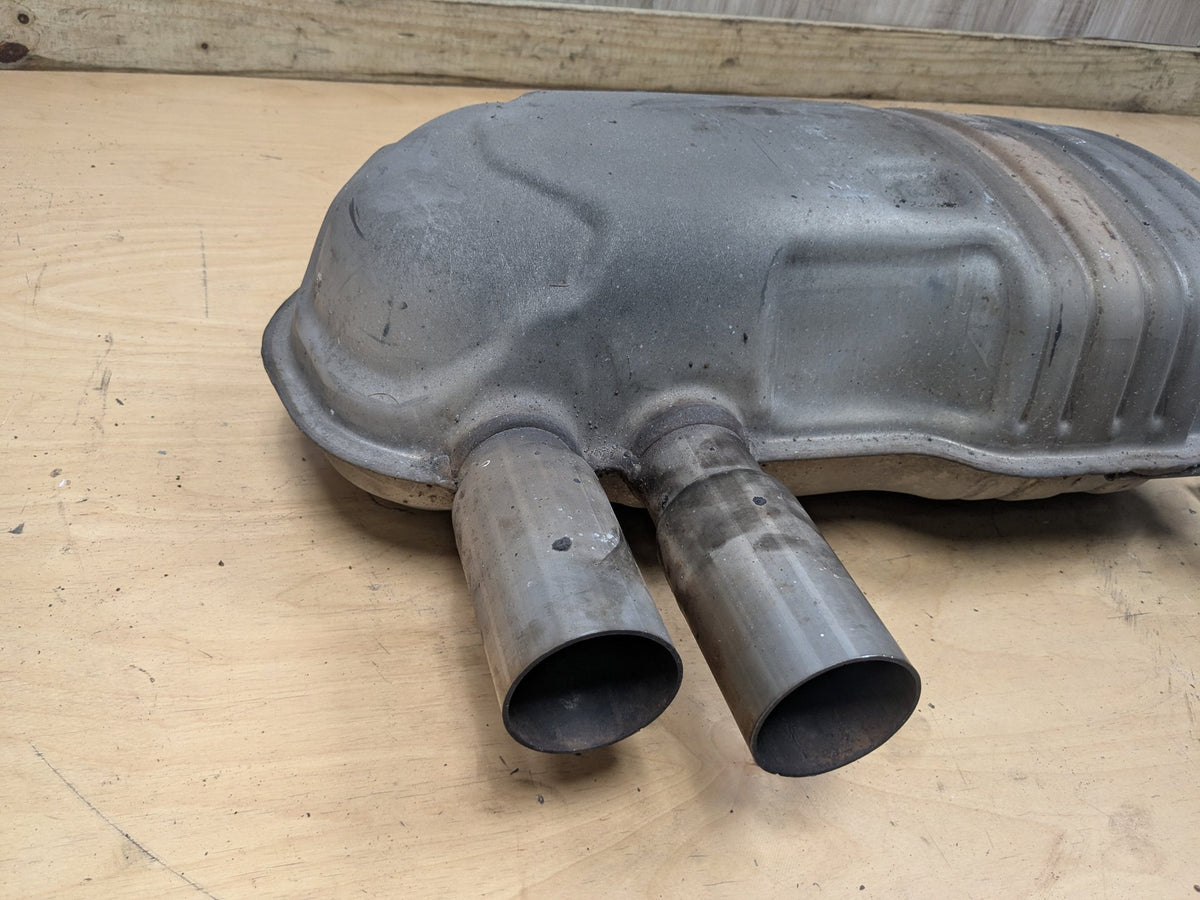 06-08 OEM BMW E85 E86 Z4 Engine N52 Rear Exhaust Flap Muffler Silencer