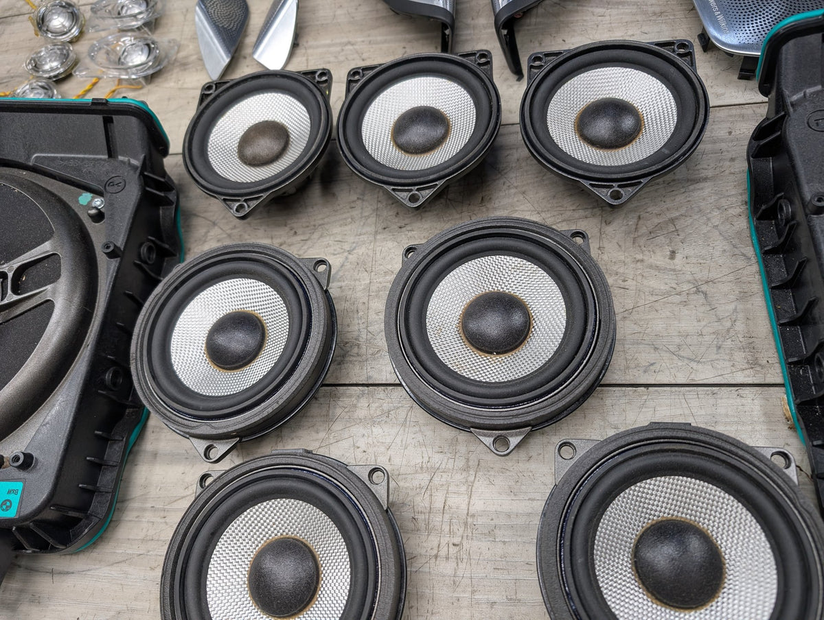 BMW G30 M5 F90 M550 540 530 Bower & Wilkins Speaker Subwoofers Tweeters SET
