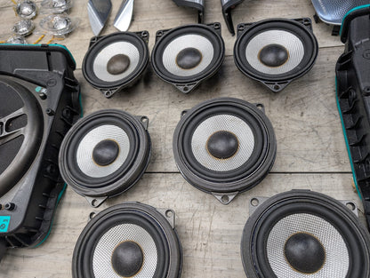 BMW G30 M5 F90 M550 540 530 Bower & Wilkins Speaker Subwoofers Tweeters SET