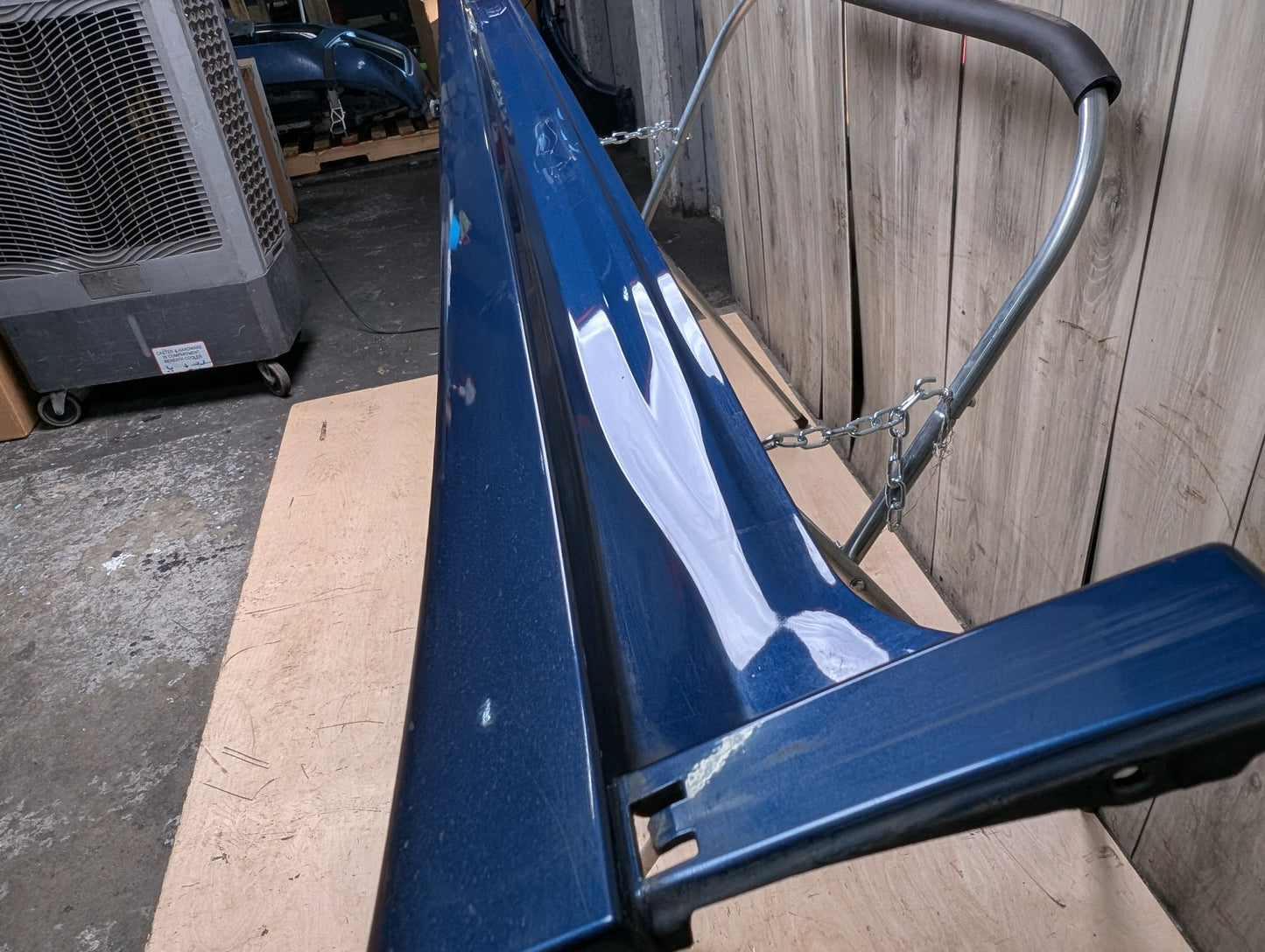 18-24 BMW G01 G02 F97 X3 X4 M Sport Left Driver Rocker Panel Blue C1M