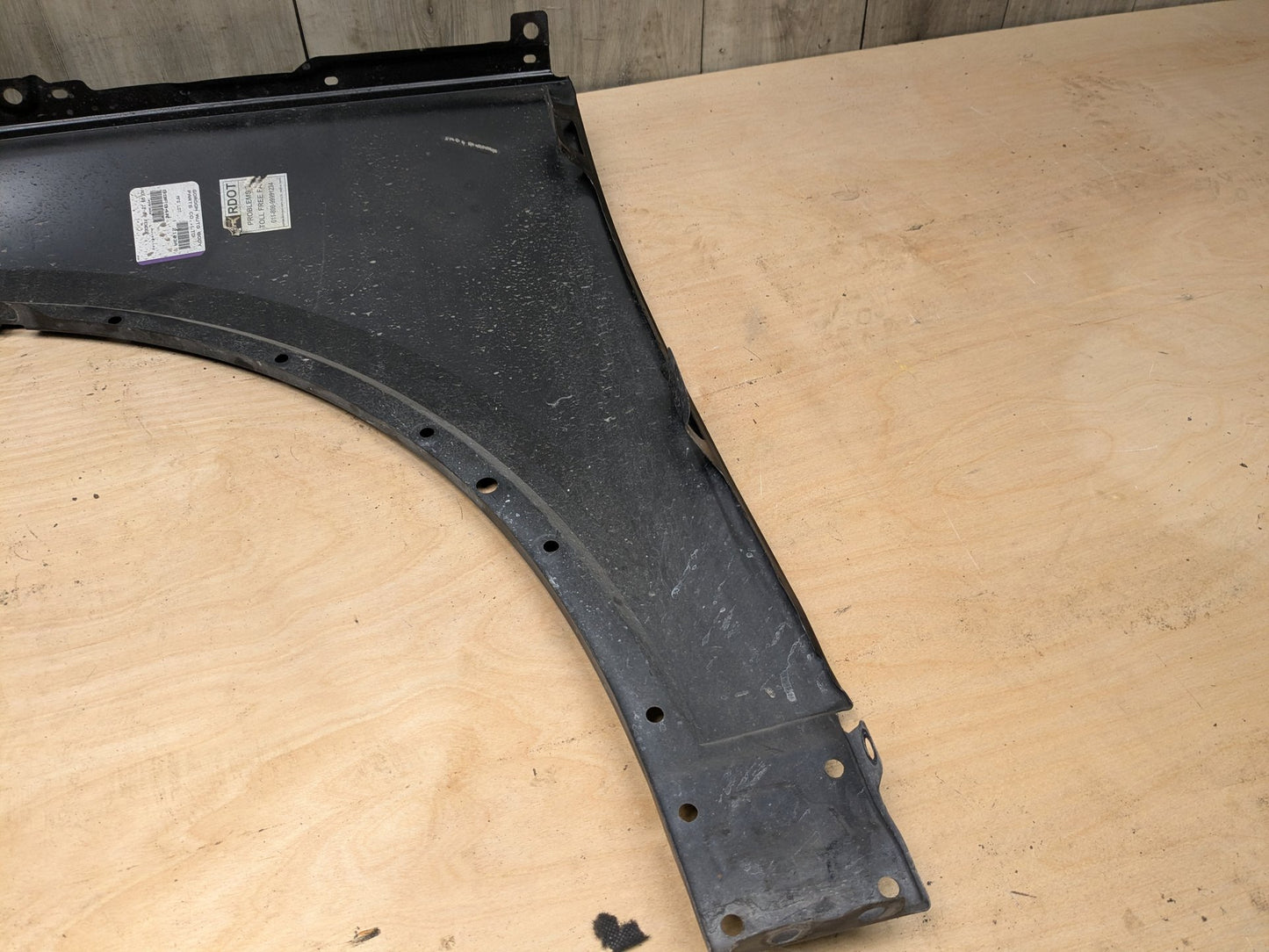 18-25 OEM AUDI Q5 SQ5 Front Right Passenger Fender Panel Black Black 0E/ Y9T