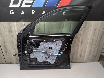 18-24 OEM BMW F97 G01 X3 X3M Front Right Passenger Door Shell Panel Black SCHWARZ II (668)