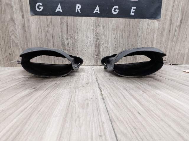 10-16 OEM Mercedes W212 E350 E550 Rear Left Right Side Exhaust Muffler Tips PAIR