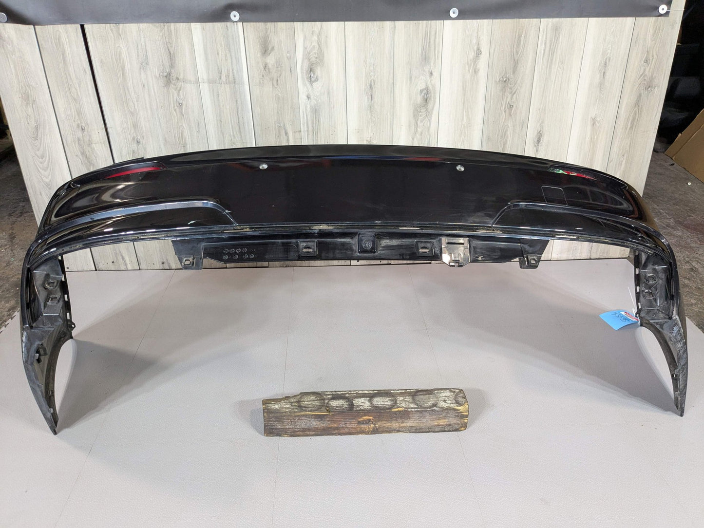 NOTE* 09-15 OEM BMW F01 F02 740 750 Rear Bumper M SPORT Cover w/ PDC Black Black Black Sapphire Metallic (475)