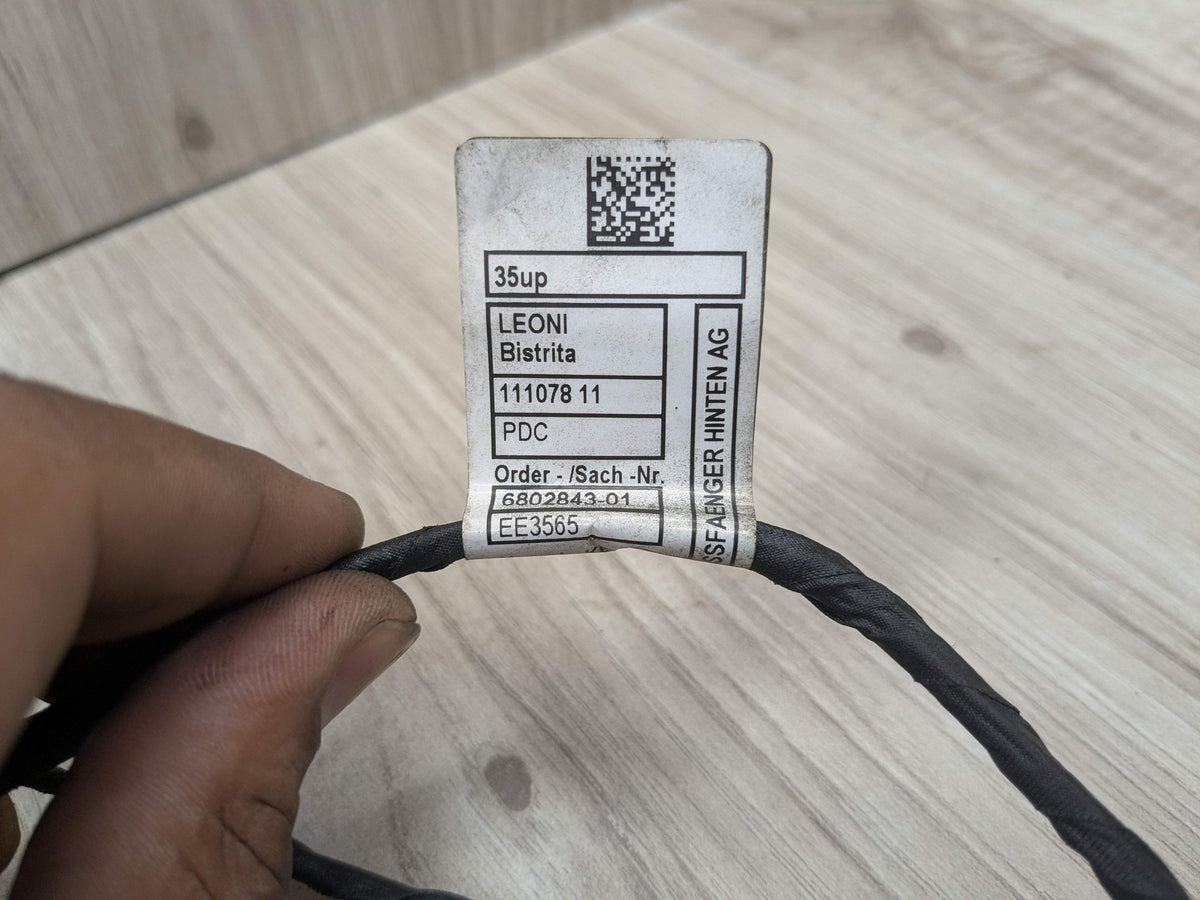 16-19 OEM BMW G11 G12 740 750 Rear Parking Distance Sensors PDC Wiring Harness