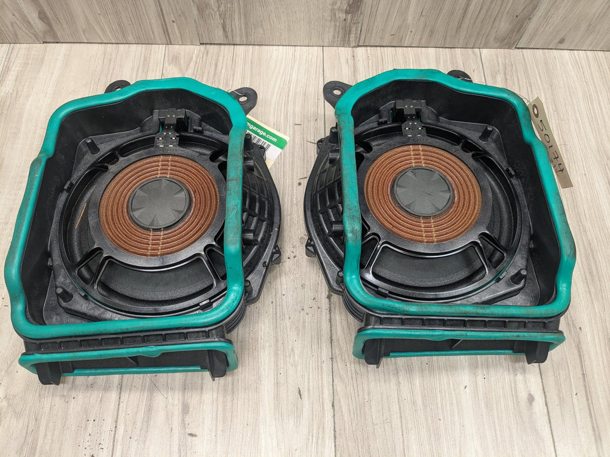 2016 BMW 750i G12 Left Right Seat Speaker Subwoofer SET 9353985 16-20 OEM BMW G11 G12 G30 Left Right Speaker Audio Sub Subwoofer HARMAN pair OEM