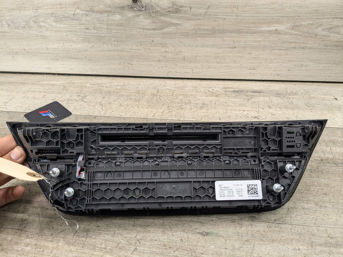 18-24 OEM BMW F97 F98 G01 G02 X3 X4 AC Climate Control Panel Radio Media Buttons