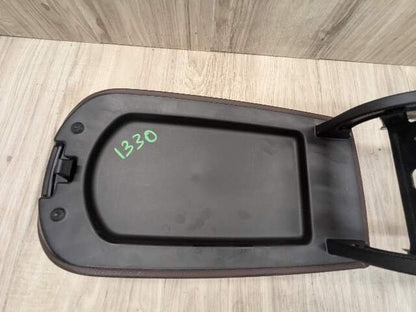 OEM BMW F25 F26 X3 X4 Front Center Console Armrest Arm Rest w/ Bracket Mocha