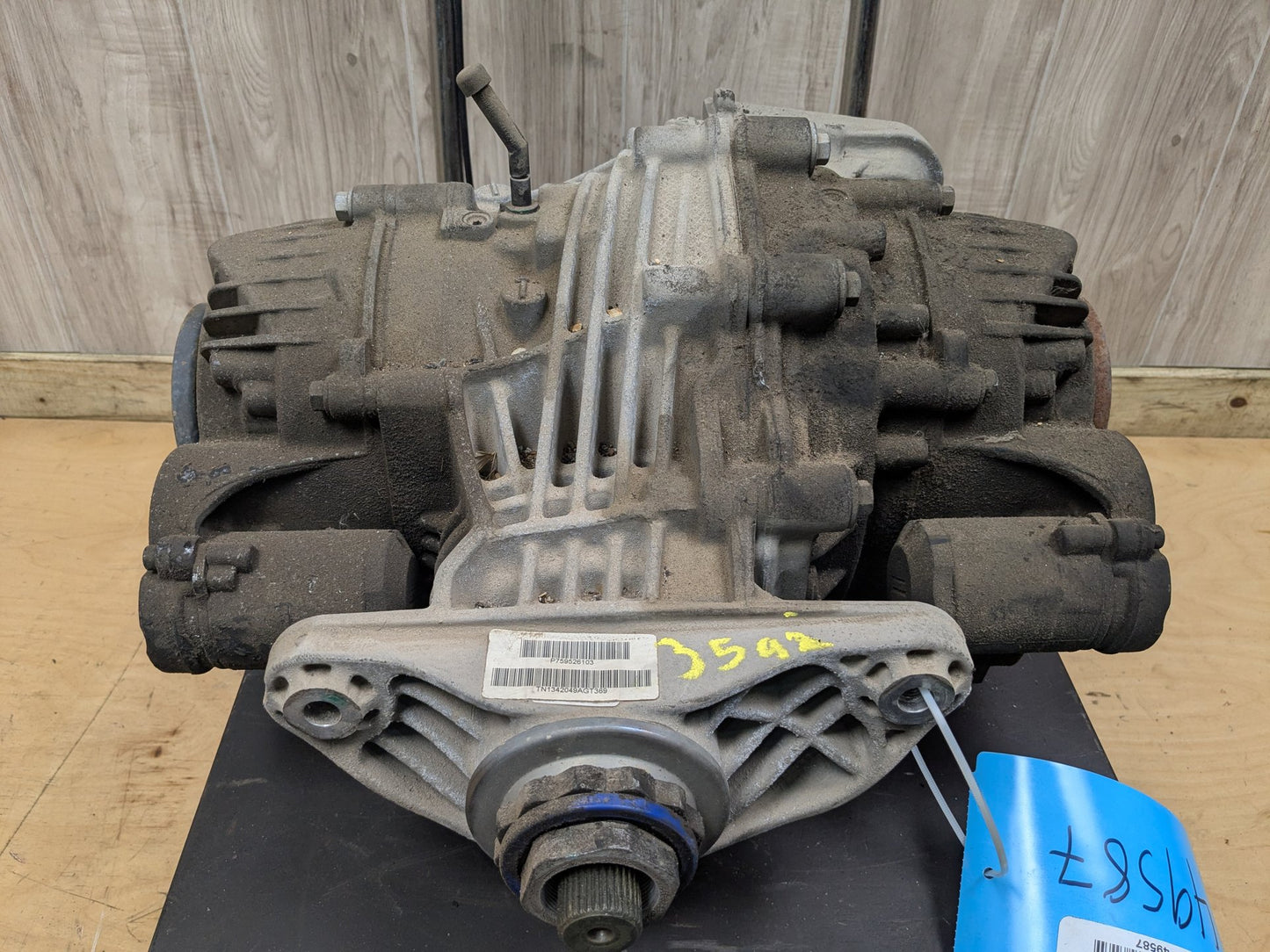 2014 BMW X5 Rear Axle Carrier Differential 122516k 7595261