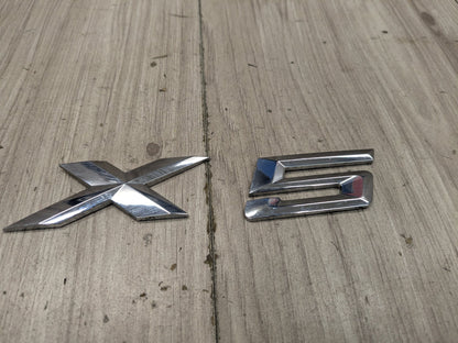14-18 OEM BMW F15 X5 Rear Trunk Lide X5 Badge Emblem
