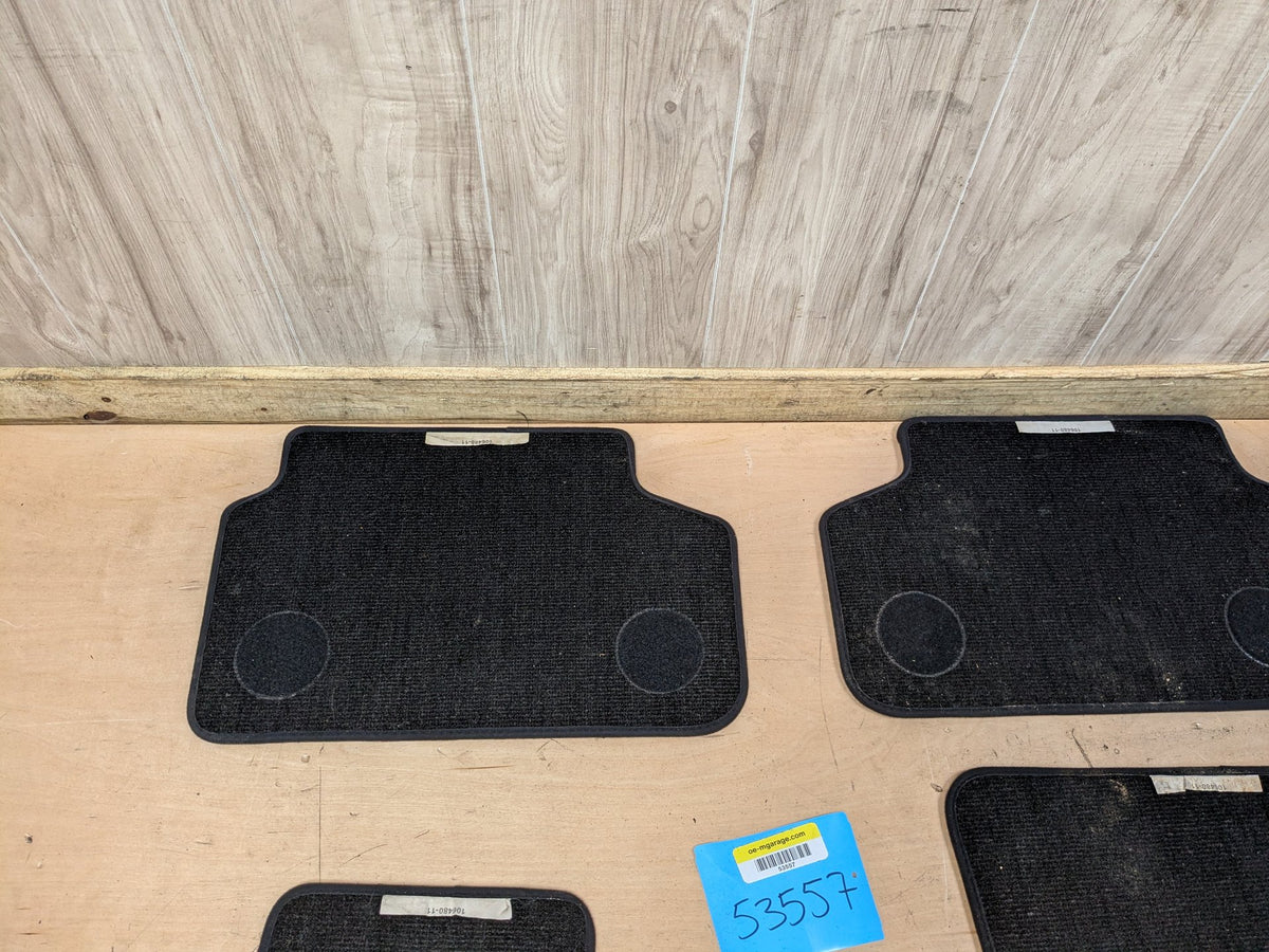 2017-2023 BMW M550i G30 Front Rear Left Right Mat Carpet Floor Mats SET 8090551 OEM BMW F90 G30 530 540 550 M5 Front Rear Left Right Carpet Floor Mats SET Black OEM