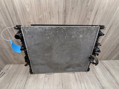 2016 BMW 750i G12 Cooling Radiator 8743667 16-19 OEM BMW G11 G12 G30 750 M550iX Auxiliary Coolant Radiator N63R