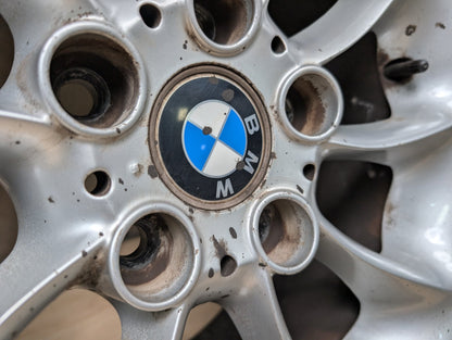03-08 OEM BMW E85 Z4 Rim Wheel 17x8" ET:47 LA Wheel Turbine Style 106