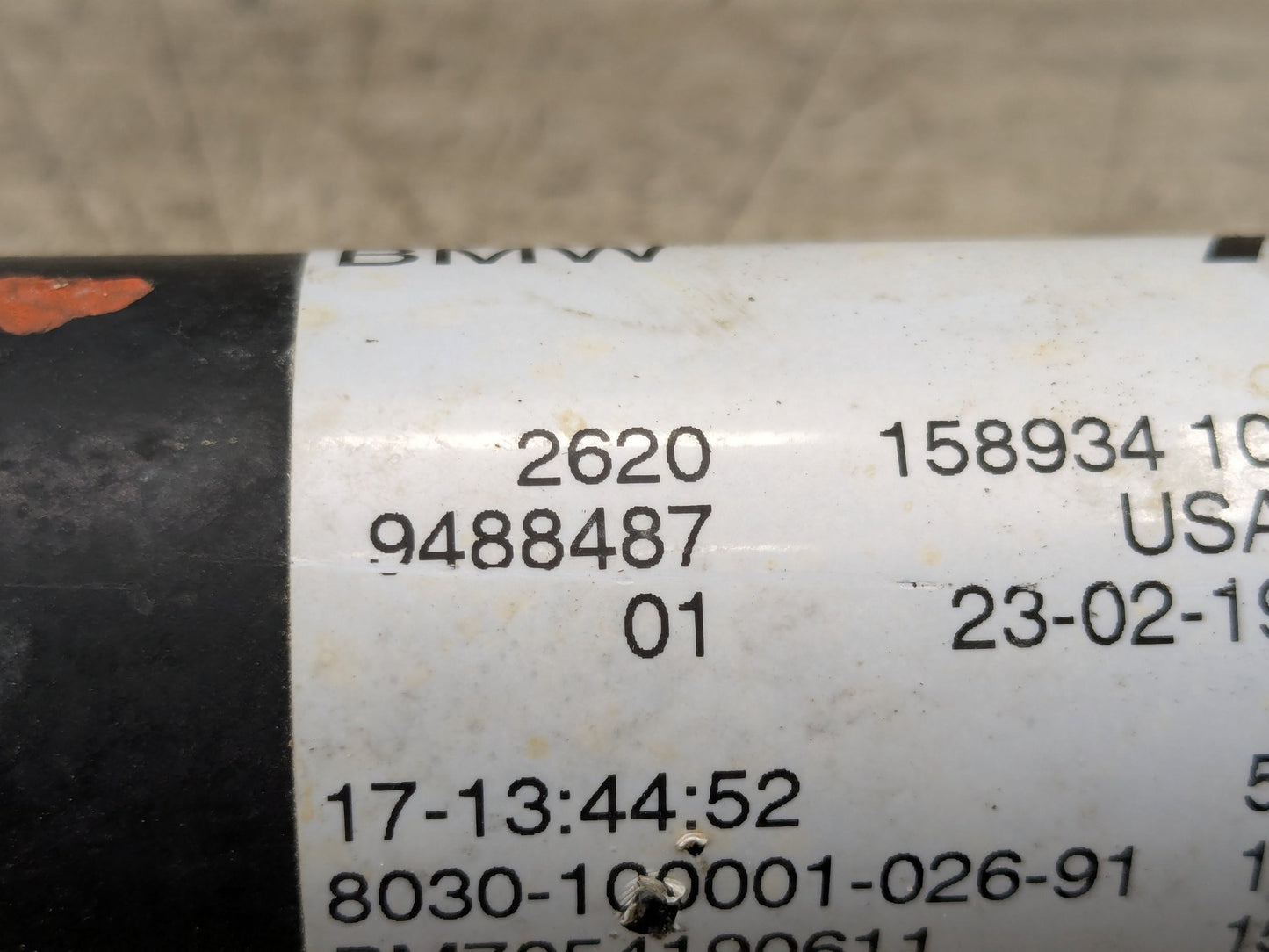 2019-2026 BMW X5 G05 Front Propeller Driveshaft Drive Shaft 9488487 OEM BMW G01 G05 G12 G20 G30 F90 X3 M5 Front Drive Shaft Driveshaft Output