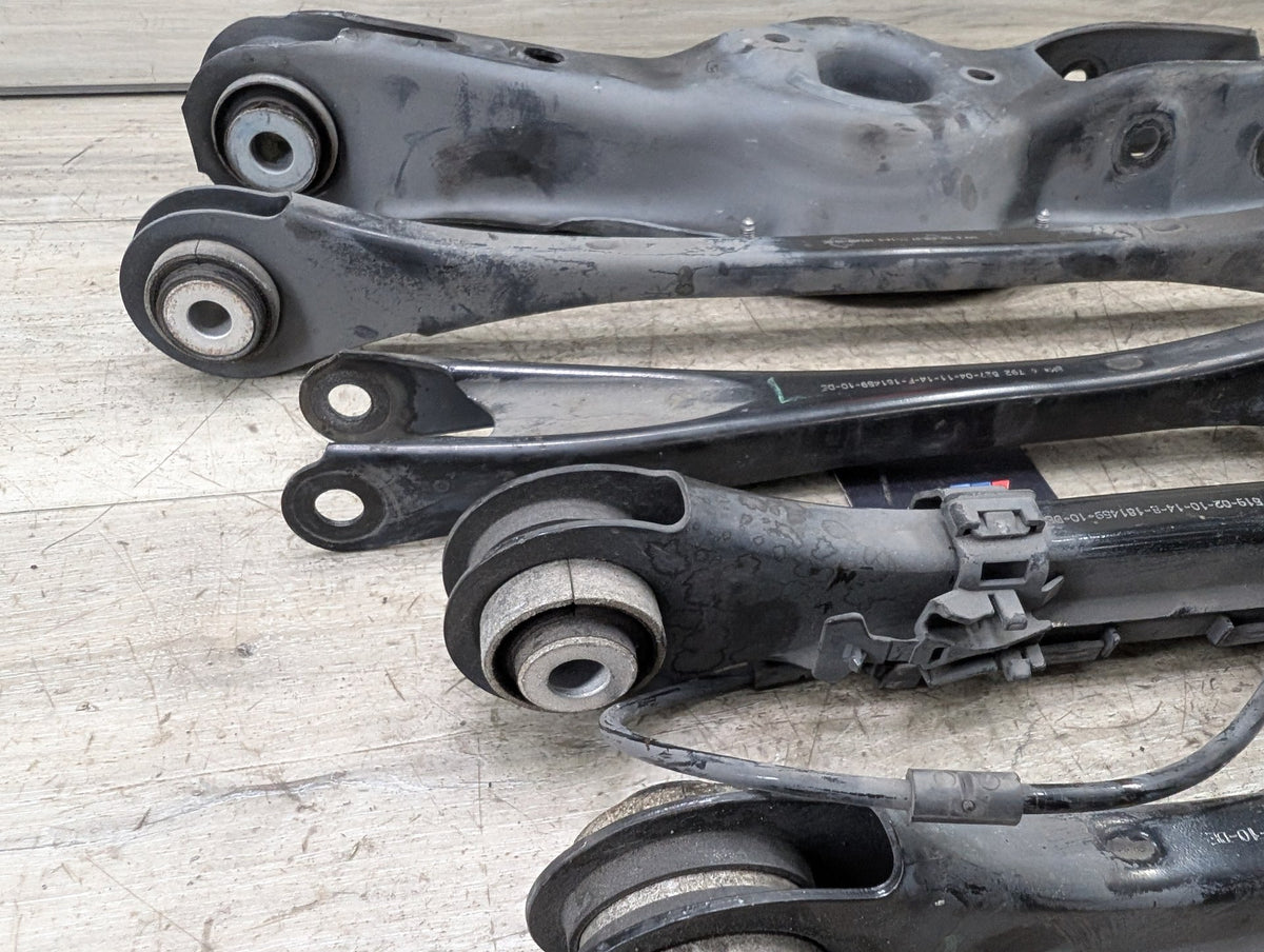 2014 BMW 428i F32 Rear Left Driver Control Arms SET 6792535 OEM BMW F22 F23 F30 F32 F33 F36 Rear Left Driver Upper Lower Control Arm SET