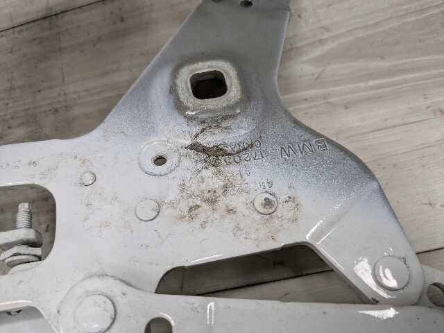 OEM BMW F15 F16 F85 F86 X5 X6 Left Right Hood Hinge Support Bracket SET Gray