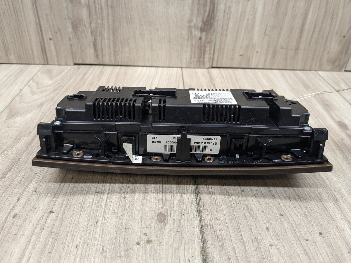 OEM Mercedes W207 W212 E350 E550 A/C Climate Heater Control Radio Media Switch
