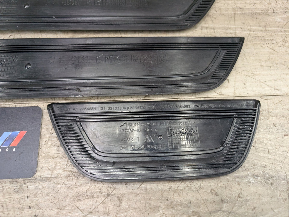 OEM BMW F25 F26 X3 X4 M SPORT Front Rear Left Right Door Sill Cover Trims SET