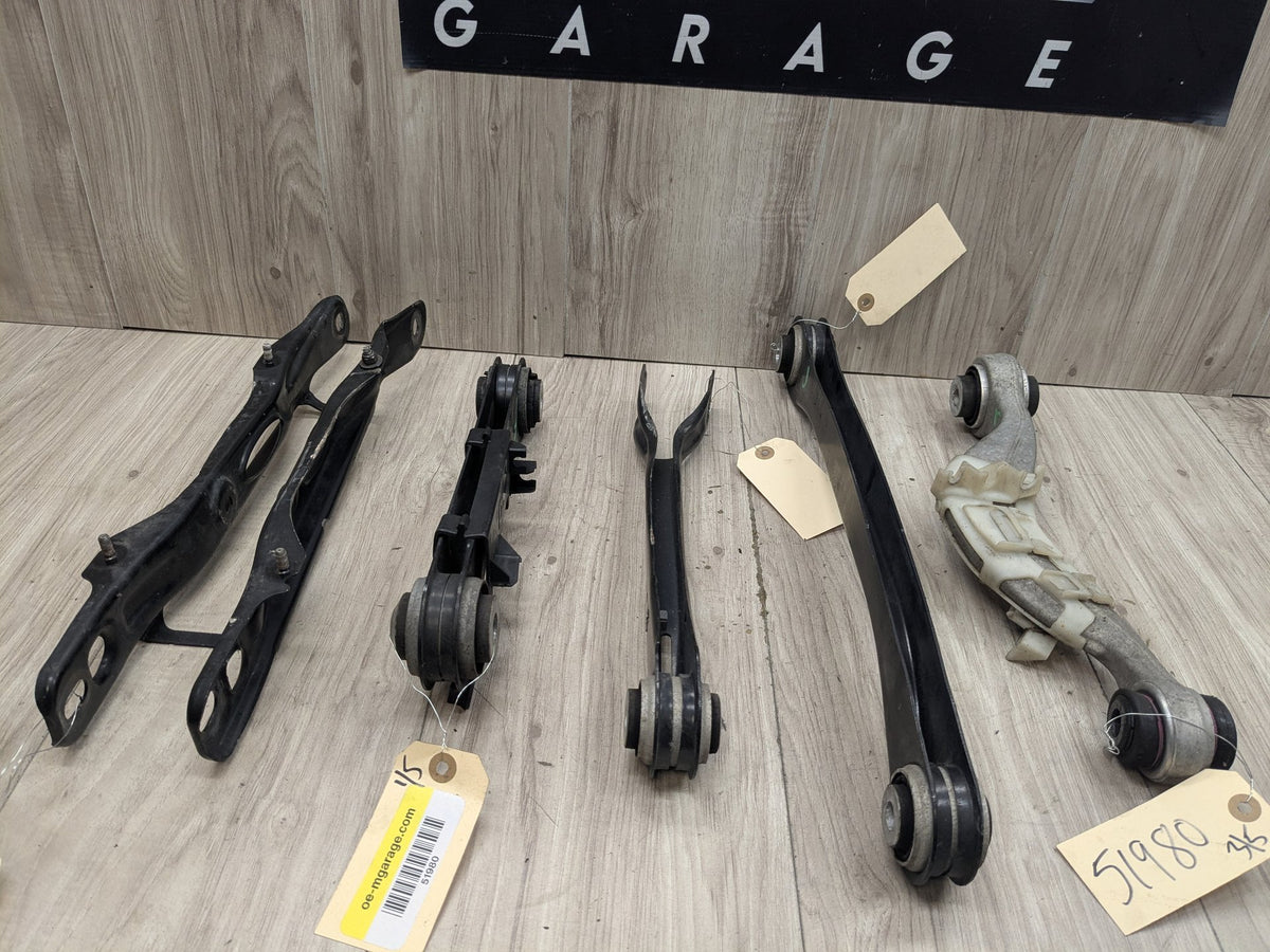 2020 BMW 740i G12 Rear Right Passenger Control Arms SET 6883340 OEM BMW G12 G14 G15 G16 G30 Rear Right Passenger Upper Lower Control Arm SET
