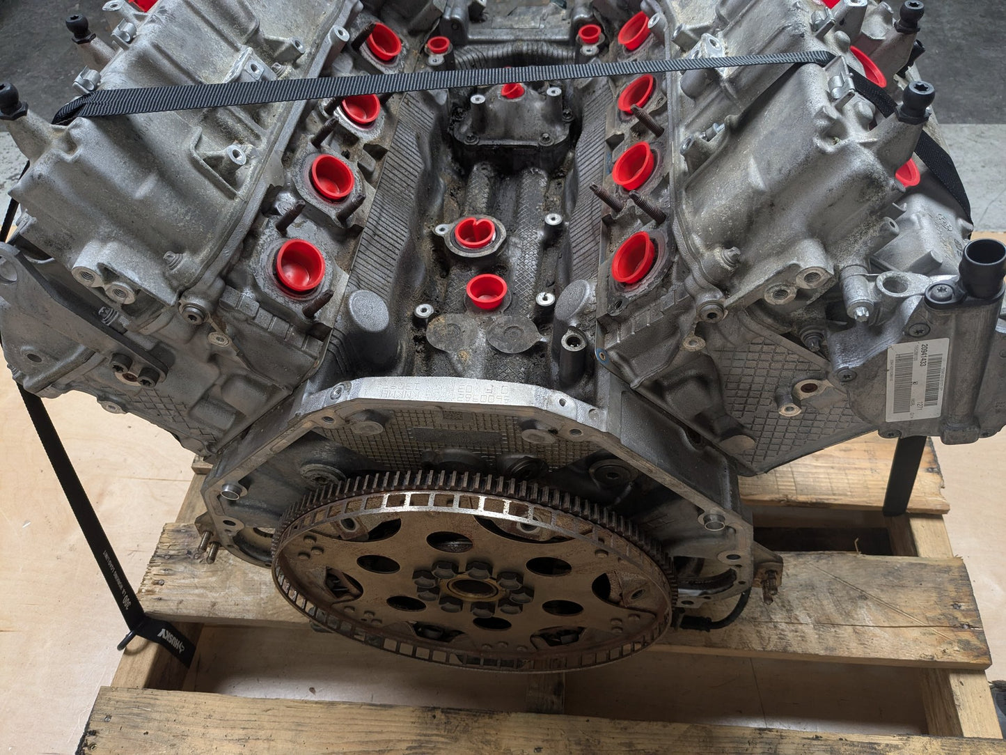 BMW G11 G12 G30 M550 750 AWD Engine Motor N63R N63B44C OEM 128k Ran!