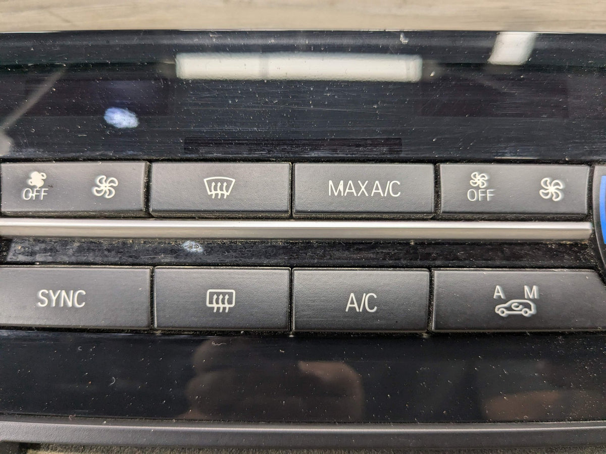 *OEM BMW F15 F16 F85 X5 X6 AC Climate Heater Control Panel Radio Media Switch