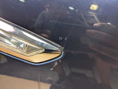 *11-16 OEM BMW F10 528 535 550 Right Passenger Side Fender Panel Blue A89 IMPERIALBLAU BRILLANTEFFEKT METALLI (A89)