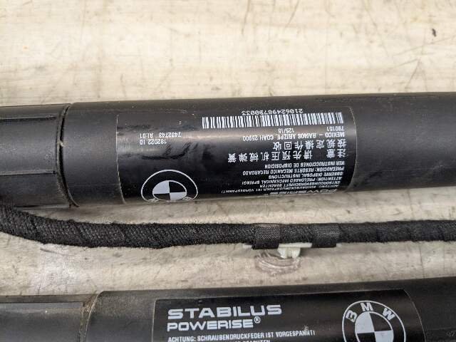 11-17 OEM BMW F25 X3 Rear Left Right Trunk Liftgate Shock Hatch Strut PAIR