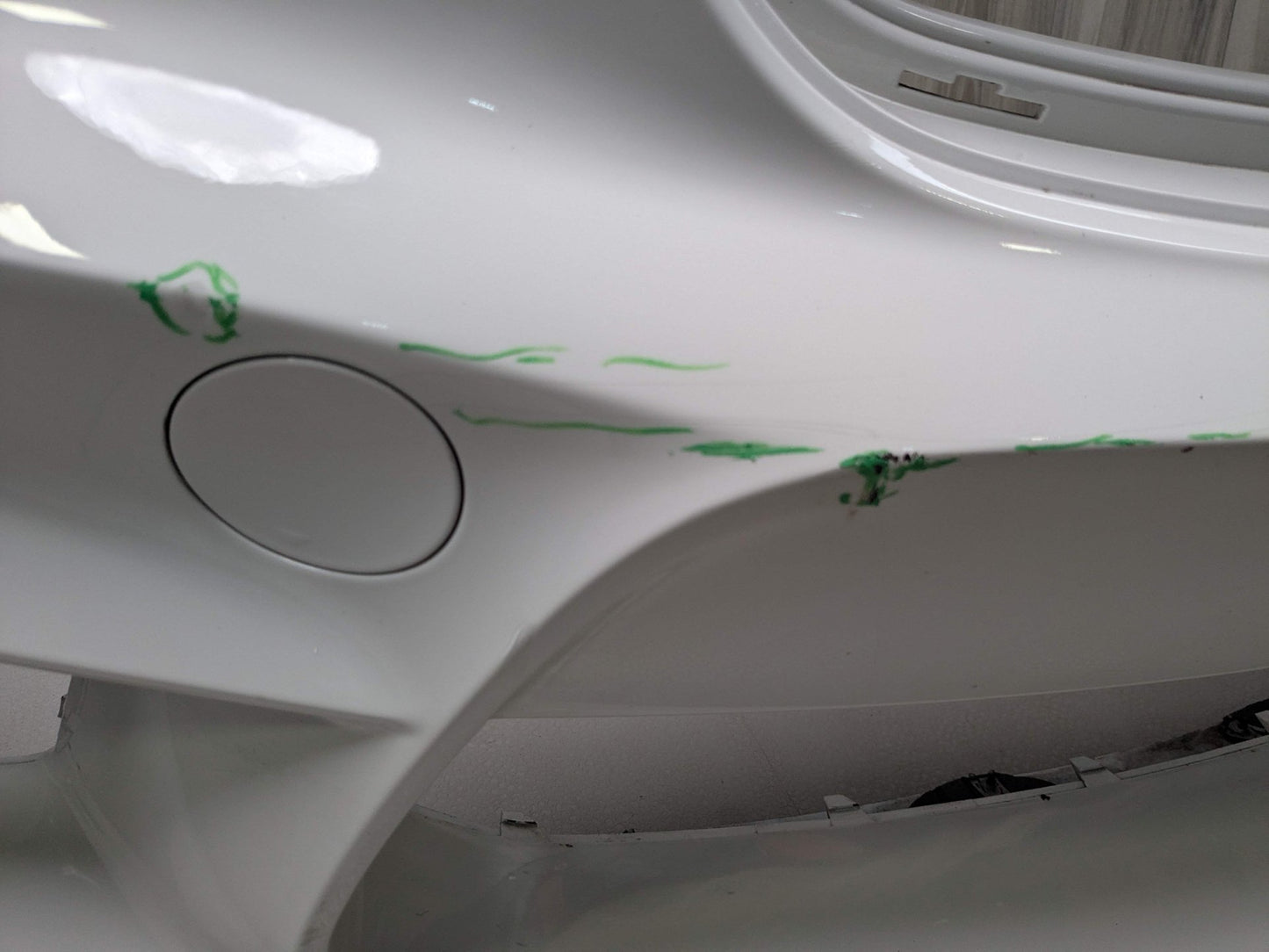NOTE* 15-20 OEM BMW F87 M2 Front Bumper Cover Trim w/O PDC Holes White 300 White ALPINWEISS III (300)
