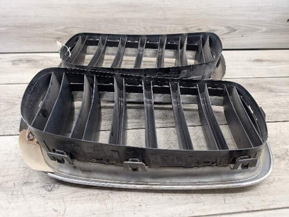 OEM BMW F16 X6 Front Left Driver Side Upper Bumper Kidney Grill Grille Chrome
