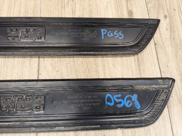 OEM BMW F25 F26 X3 X4 Front Left Right Door Sill Cover Trim Kick Plates SET