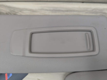 *14-18 OEM BMW F15 F85 X5 Left Right Interior Sun Visor Leather SET