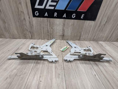 OEM BMW F15 F16 F85 F86 X5 X6 Left Right Hood Hinge Support Bracket SET White