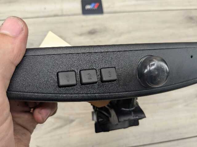 OEM BMW F01 F06 F12 F13 F25 X5 X6 Gentex Auto Dim Rear View Mirror EC LED GTO