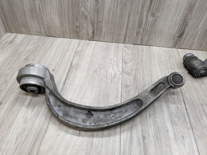 13-17 OEM AUDI A5 S5 Front Left Driver Upper Lower Control Arms w Tie Rod SET
