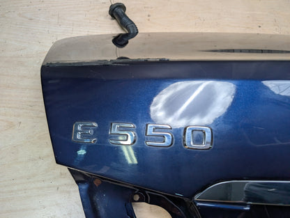 11-17 OEM Mercedes A207 C07 W207 E350 E400 E550 Trunk Lid Panel Deck Shell Blue Blue 890