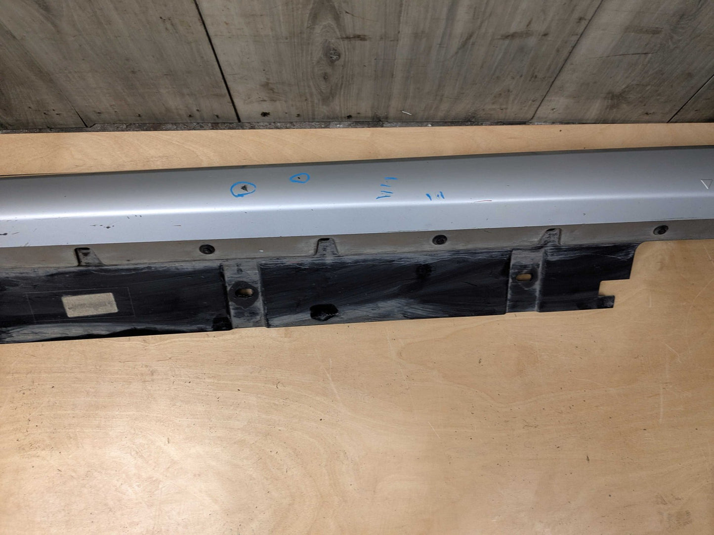 16-22 OEM BMW F48 X1 X-LINE Left Driver Side Skirt Rocker Panel Molding
