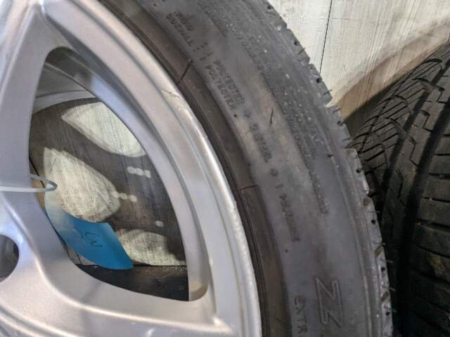 CURB RASH* OEM BMW E89 Z4 Wheels Rims Silver 17x8 ET:29 Star Spoke Style 290 SET