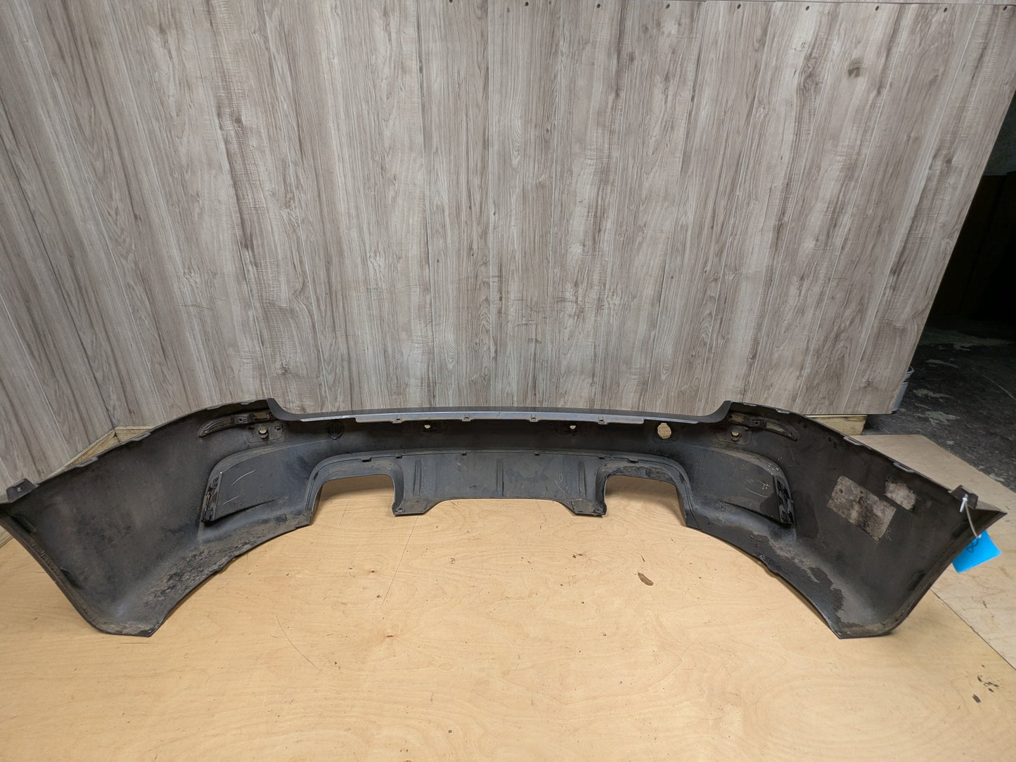 10-13 OEM BMW E70 X5M Rear Bumper Trim Cover Panel Assembly Gray A52 SPACEGRAU METALLIC (A52)